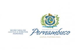 Marca institucional — Secretaria de Justiça e Direitos Humanos de Pernambuco